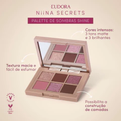 Paleta de Sombras Shine Niina Secrets na internet