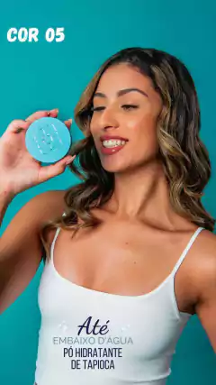 PÓ HIDRATANTE DE TAPIOCA ATÉ EMBAIXO DAGUA MARIA MARGARIDA