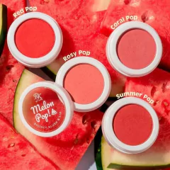 Melon Pop Bouncy BlushLip Ruby Kisses - AlineAMakeStore