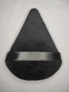 ESPONJA TRIANGULAR DE VELUDO PRETA