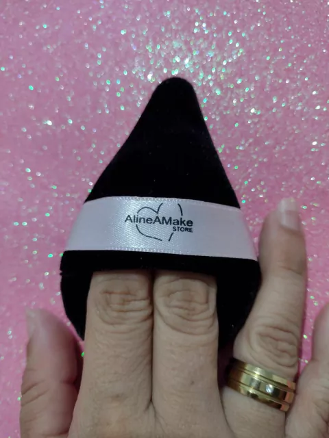 ESPONJA DE VELUDO ALINE AMAKE STORE - PRETA