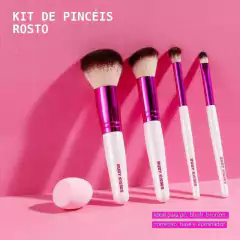 KIT DE PINCÉIS ROSTO RUBY KISSES RA03B - comprar online