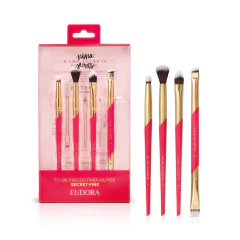 KIT DE PINCEIS PARA OLHOS SECRET PINK - comprar online