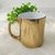 Caneca Cromada Dourada