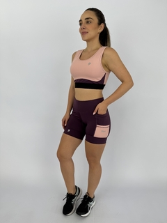 Top Endurance Rosé / Bordô - Pulse Runner