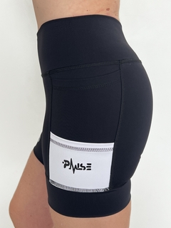 Short compressão Endurance Preto/Branco - comprar online