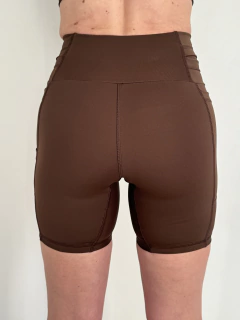 Short compressão 360 Marrom Café - comprar online