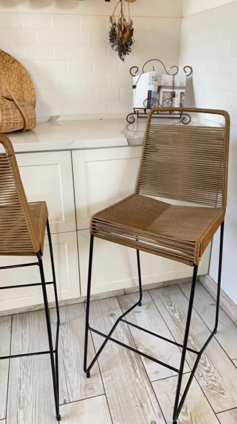 Set de 8 Banquetas Tulum Plus - Soga sintética - comprar online