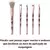 Kit Pincel de Maquiagem Gold - Art Brink - comprar online