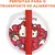 Conjunto 3 Potes Decorados Hello Kitty - Baby Go - Brinquedos Baby Run 