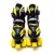 Patins Kit Inline Amarelo 34/37 - Unitoys - loja online