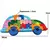 Quebra Cabeça Carrinho MDF - Toy Mix - Loja - Brinquedos Baby Run 