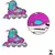 Patins Inline Turma da Aventura Roxo Tam 33 a 37 - Unitoys