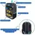Mochila Escolar G Infantil Menino Batman Dc Super friends - Brinquedos Baby Run 