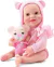 Boneca New Born Unique Collection Body Rosa - Divertoys - Brinquedos Baby Run 