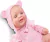 Boneca New Born Unique Collection Body Rosa - Divertoys na internet