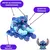 Kit Patins 4 Rodas C/ Proteção 32/35 Stitch - Bbr Toys - Brinquedos Baby Run 