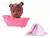Boneca Little Dolls Banheirinha Negra - Divertoys