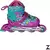 Patins Inline Turma da Aventura Roxo Tam 33 a 37 - Unitoys - comprar online