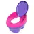 Troninho Infantil Bichinhos Lilas e Rosa - Styll Baby - Brinquedos Baby Run 