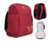 Mochila Maternidade C/ Trocador Vermelha - Baby Go - loja online