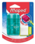 Apontador 2 furos com Borracha Maped Connect Translucido na internet