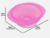 Kit Prato Bowl C/ Ventosa E Talheres Rosa - Baby Go - Loja - Brinquedos Baby Run 