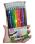 Kit Canetas Ponta Super Fina 0,4Mm Hidrográfica Com 10 Cores - Goller