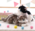 Pelucia gatinho deitado 23cm - bbr