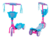 Patinete infantil com Cesto 3R - Bbr Toys - comprar online