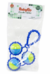 Chocalho De Bebe Azul Infantil 3 Bolinhas - Baby Go - comprar online