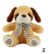 Pelúcia cachorro com Laço - Bbr Toys - loja online