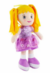 Boneca de Pano Lola Vestido Azul e Lilas - Bbr Toys na internet