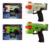 Brinquedo Infantil Lançador Soft Gun Som e Luz Bbr Toys
