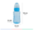 Mamadeira Orto Sil Azul 210ml - Baby Go - Loja - Brinquedos Baby Run 