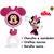 Chocalho Mordedor Disney Baby Minnie - Elka - Brinquedos Baby Run 