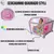 Cercadinho Sextavado Balão Rosa Com 48 Bolinhas - Styll Baby na internet