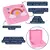Porta Lanches Rosa Arco Íris - comprar online