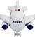 Avião com Luz e Som Infantil - Bbr Toys - Brinquedos Baby Run 