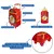 Mala Escolar G com Rodinhas + Squeeze 340ml Infantil Menino The Flash DC Superfriends - comprar online