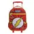 Mala Escolar G com Rodinhas + Squeeze 340ml Infantil Menino The Flash DC Superfriends na internet