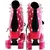 Patins Infantil Retrô Rosa 4 Rodas C/ Led 37 - BBR Toys na internet