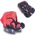 Bebê Conforto Infantil 0 á 13Kg Preto e Vermelho - Styll Baby na internet