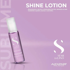 Ampola Semi Di Lino Sublime Shine Lotion Alfaparf Milano 13ml - comprar online