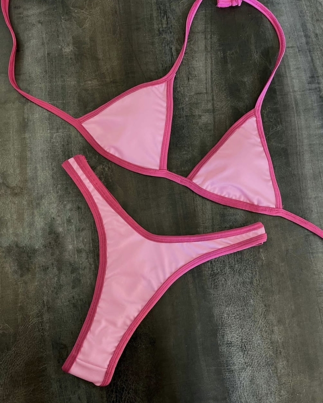 Bikini Klohe Rosa thumbnail 2