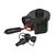Inflador NTK 12V, um inflador elétrico com cabos e bicos inclusos, ideal para inflar objetos como colchões e boias.