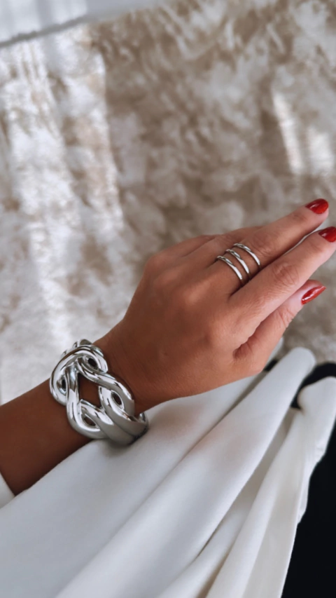 Bracelete Izolda Silver