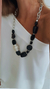 Colar Mya Silver Black - comprar online