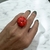 Anel Boho red