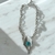 Colar Silver Blue